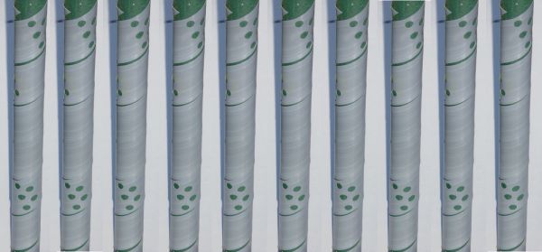 10Stk. Baumschutz Stamm-Schutz Bäume Wild-Verbiss Fraßschäden Rindenschutz grau