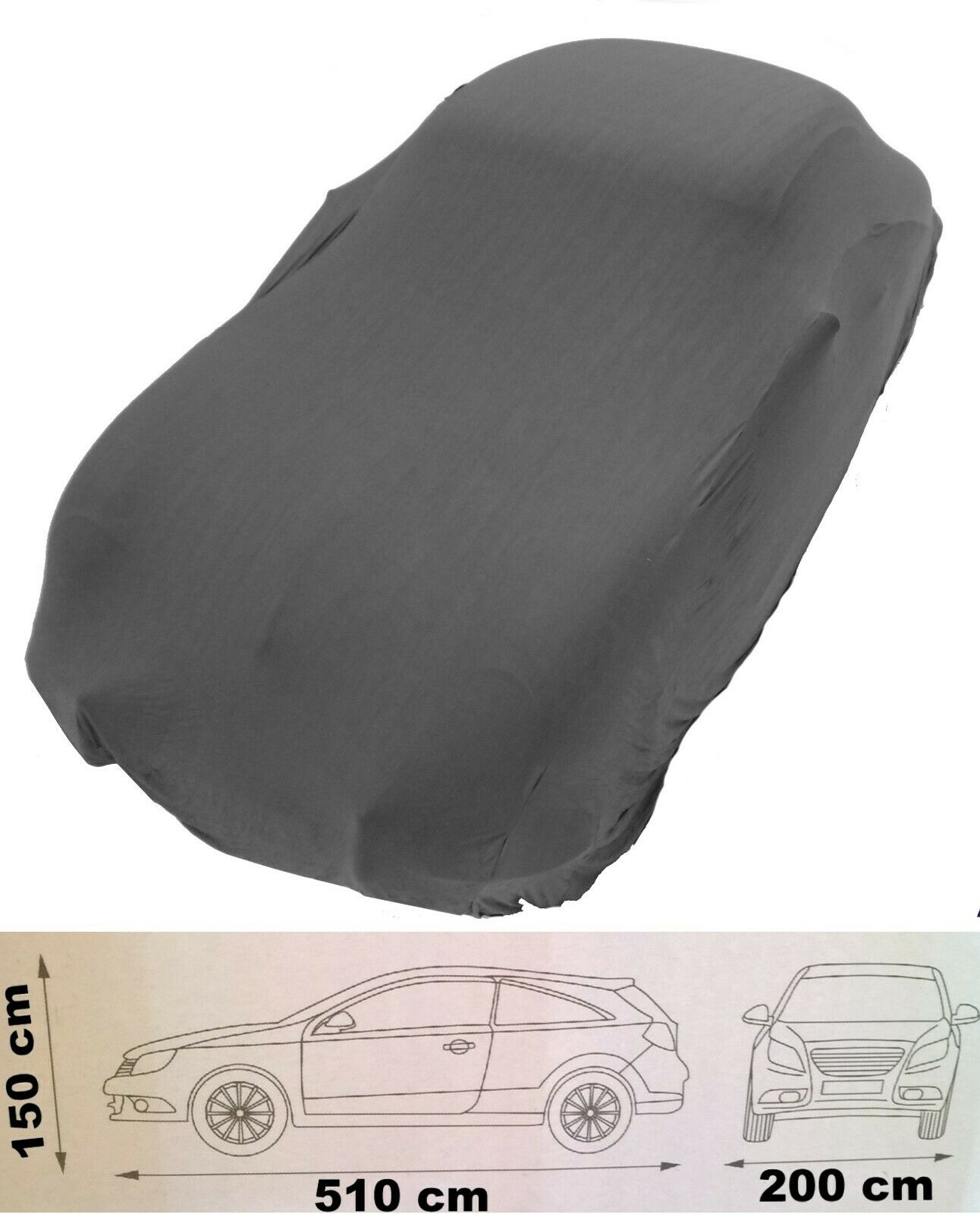 Auto Abdeckung Abdeckplane Stretch Cover Ganzgarage indoor für VW