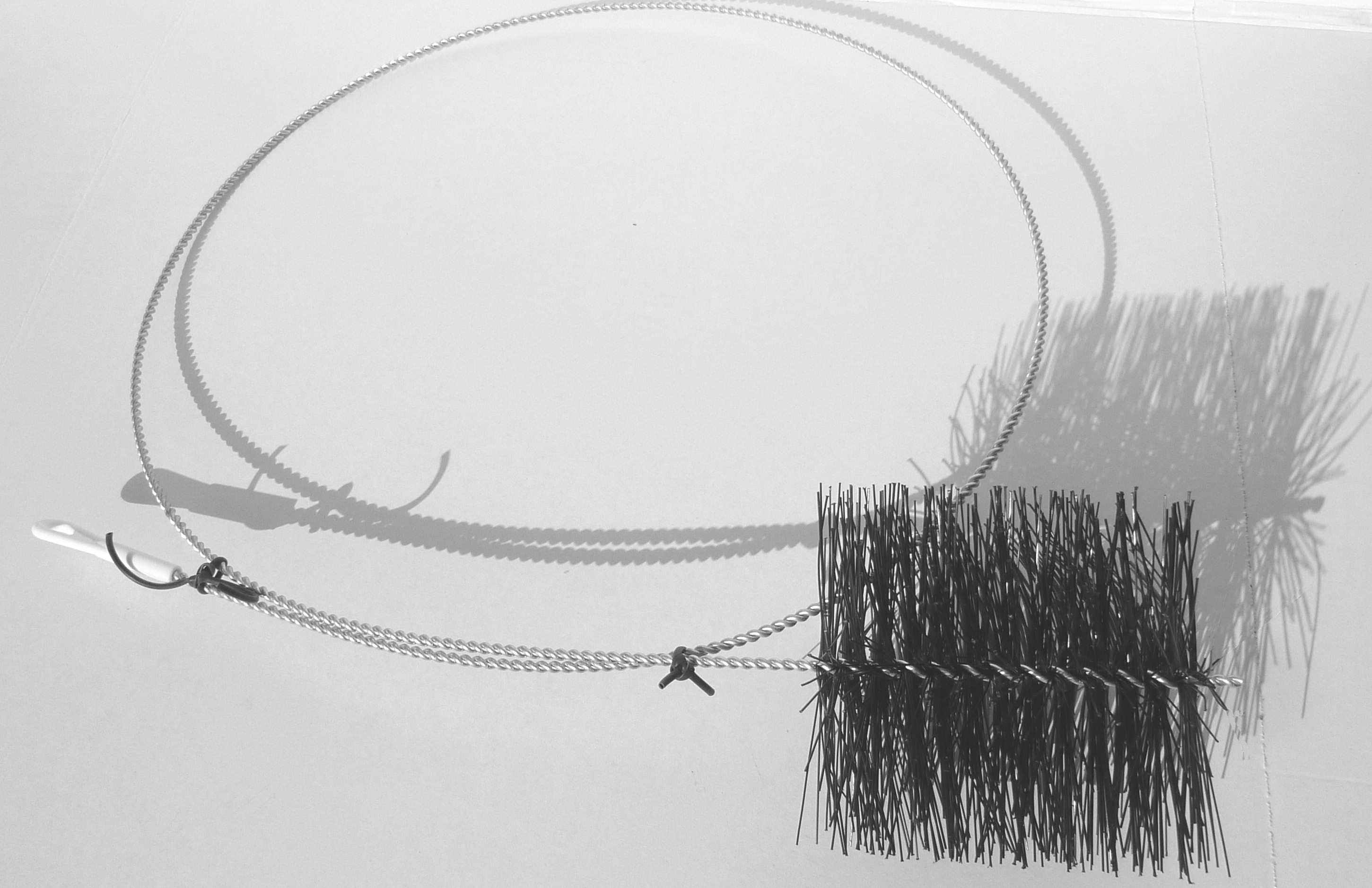 Ofenrohr Bürste Ofen Reiniger Ofenrohrbesen Rohrbesen Rohrreiniger Ø15cm 2000mm 